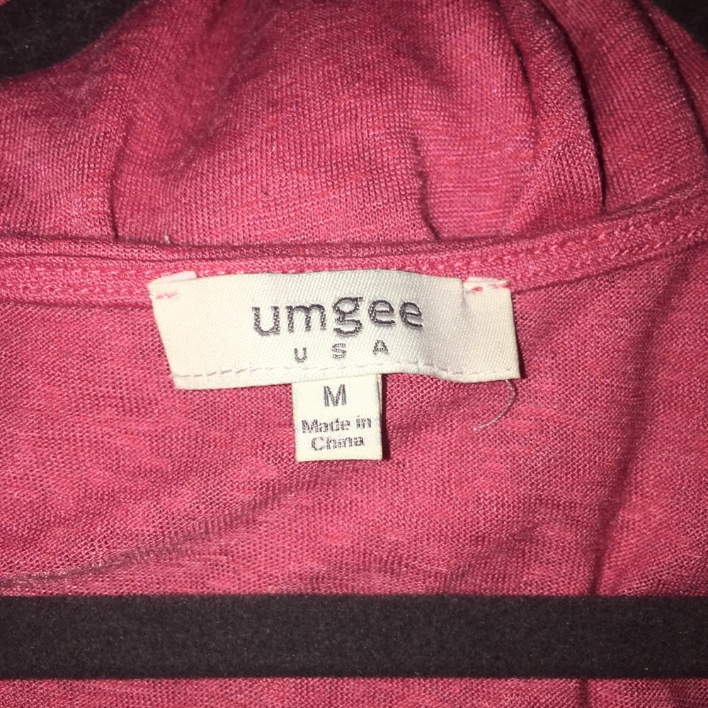 Pink cold should tunic